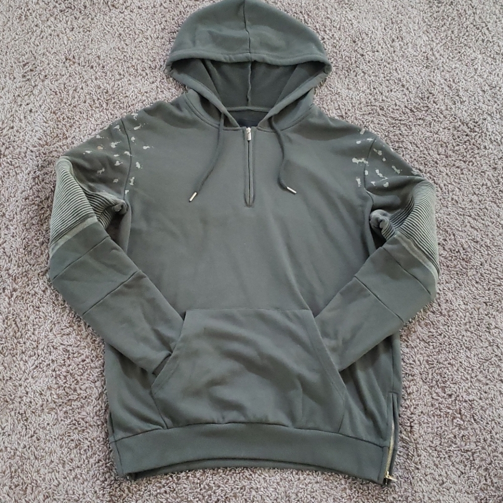 Fall/ Winter Mens Olive Green 2 piece Sweat Suit